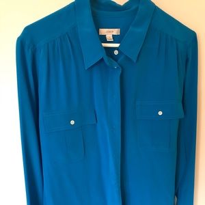 Gorgeous J. Crew silk blouse.